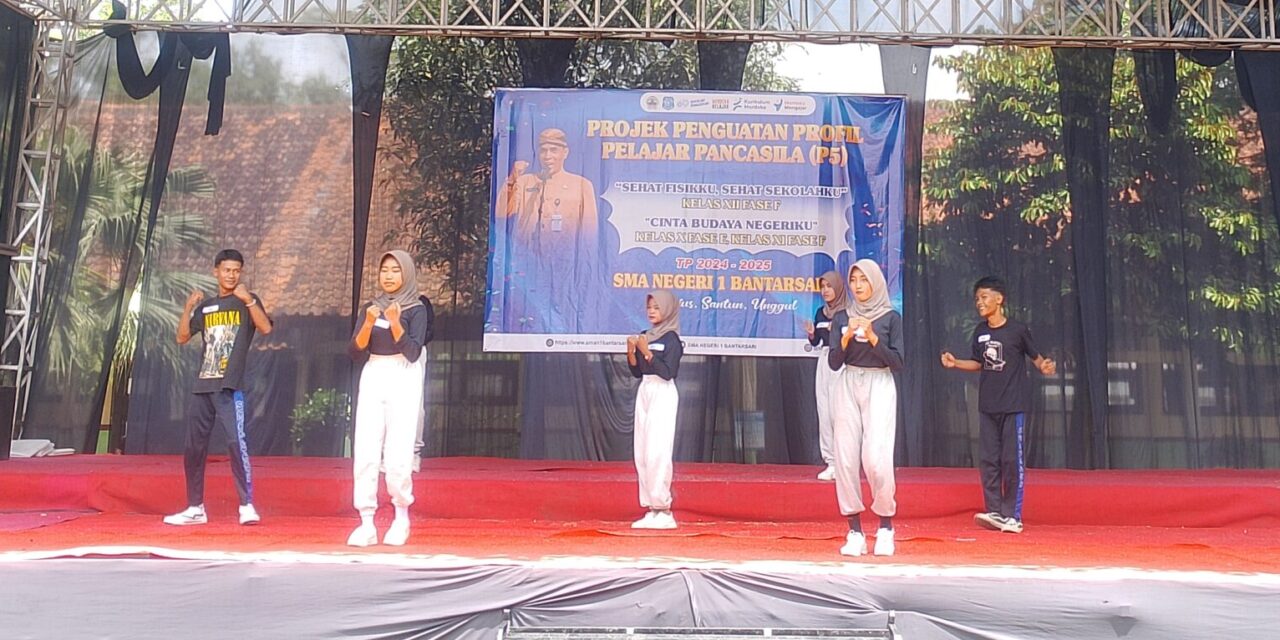 Sehat Fisikku, Sehat Sekolahku: P5 Kelas XII SMAN 1 Bantarsari Sukses Gelar Karya Senam Sehat