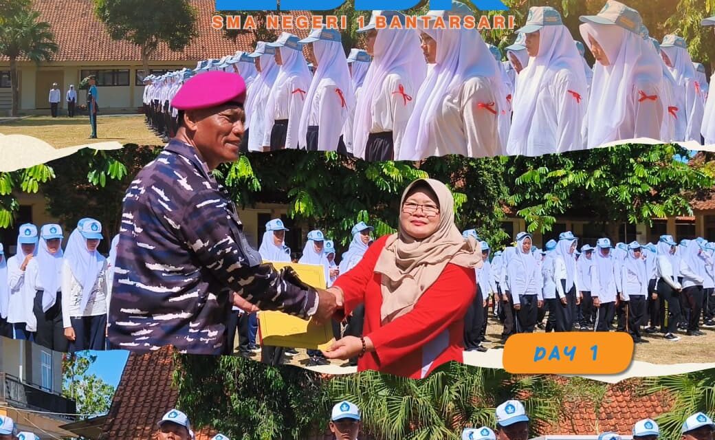 Disiplin Menguatkan, Berdaya Memimpin: LDDK SMAN 1 Bantarsari Bersama Lanal Cilacap