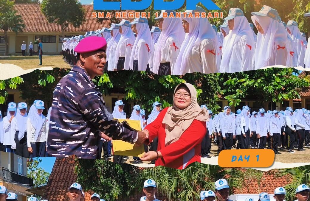 Disiplin Menguatkan, Berdaya Memimpin: LDDK SMAN 1 Bantarsari Bersama Lanal Cilacap
