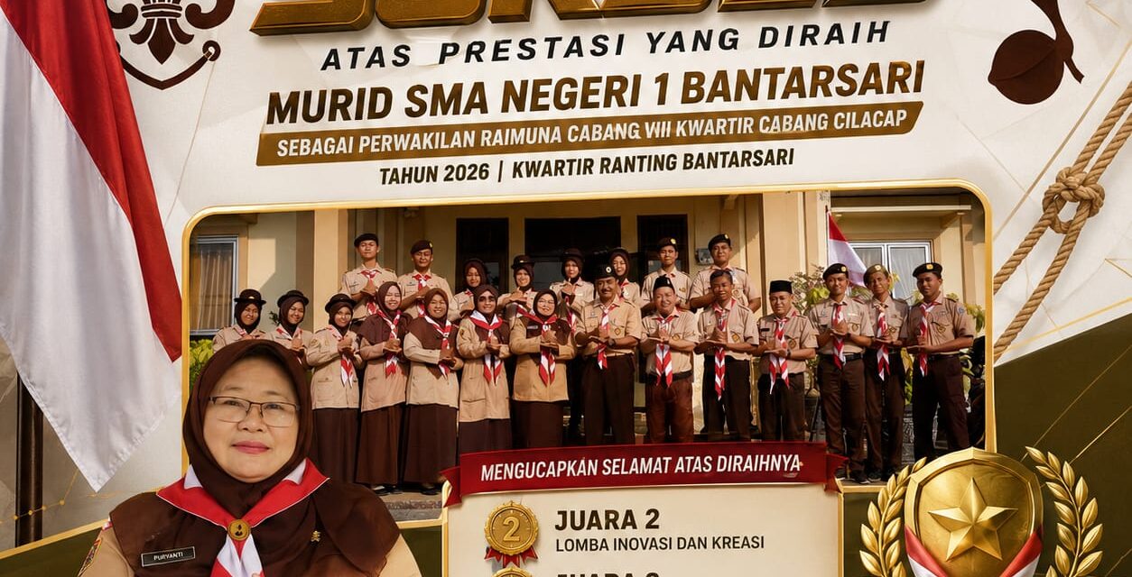 Siswa SMA Negeri 1 Bantarsari Raih Tiga Juara dalam Raimuna Cabang VIII Kwartir Cabang Cilacap Tahun 2026